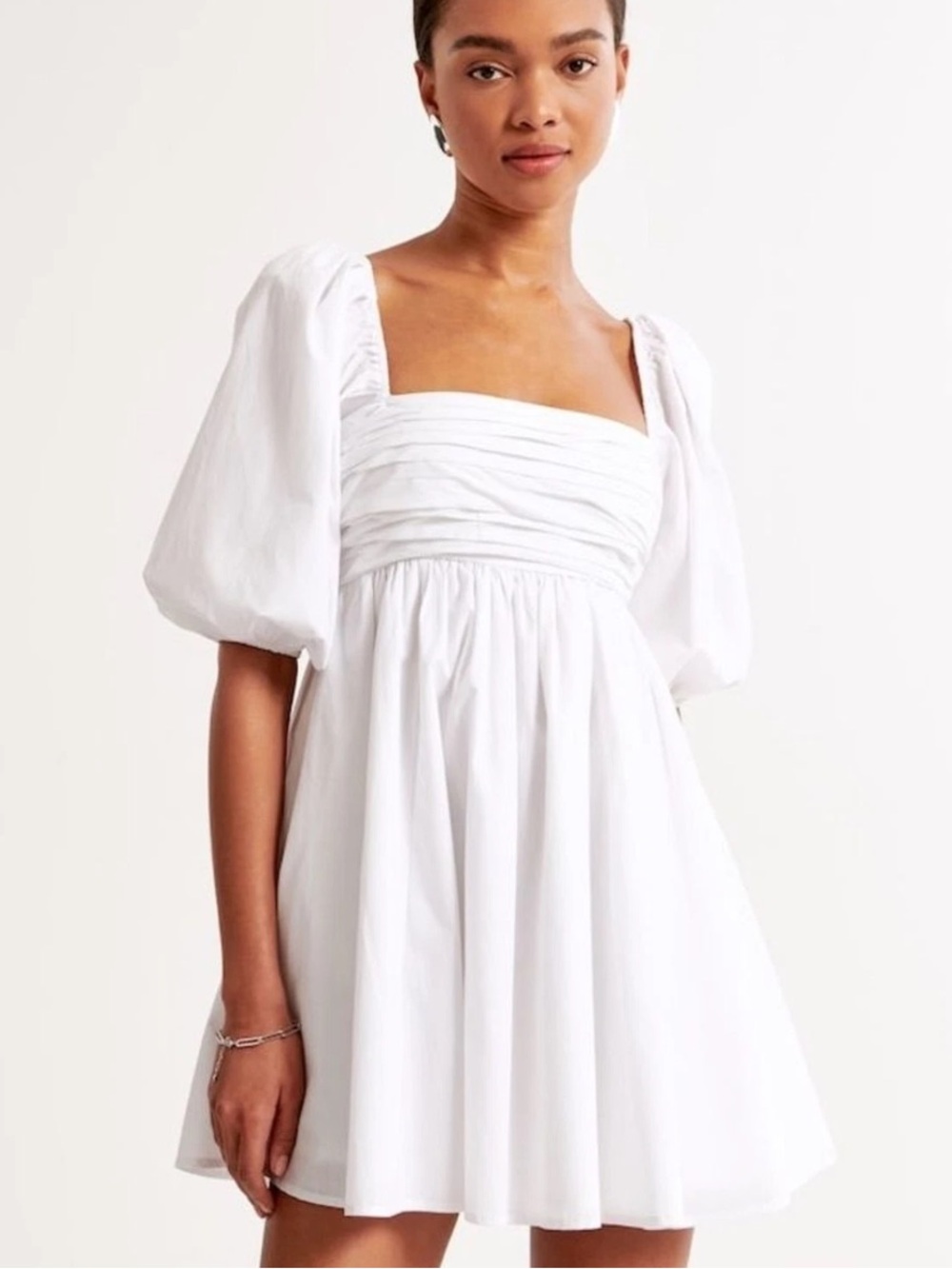 Abercrombie & Fitch| NWT Emerson Dress w/ dramatic puff sleeves Sz XL